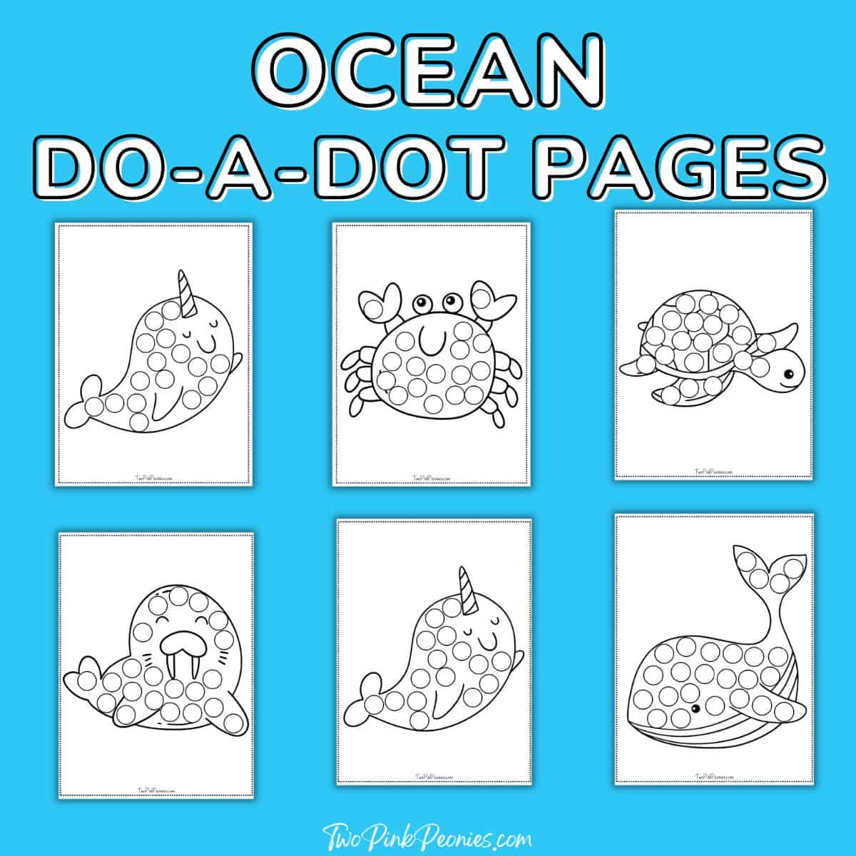 dot marker printables