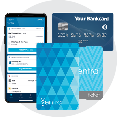 ventra card amount