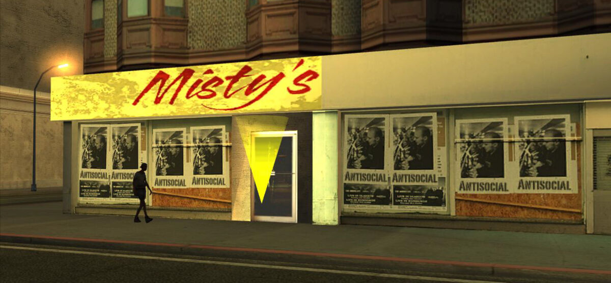 gta san andreas mistys bar location