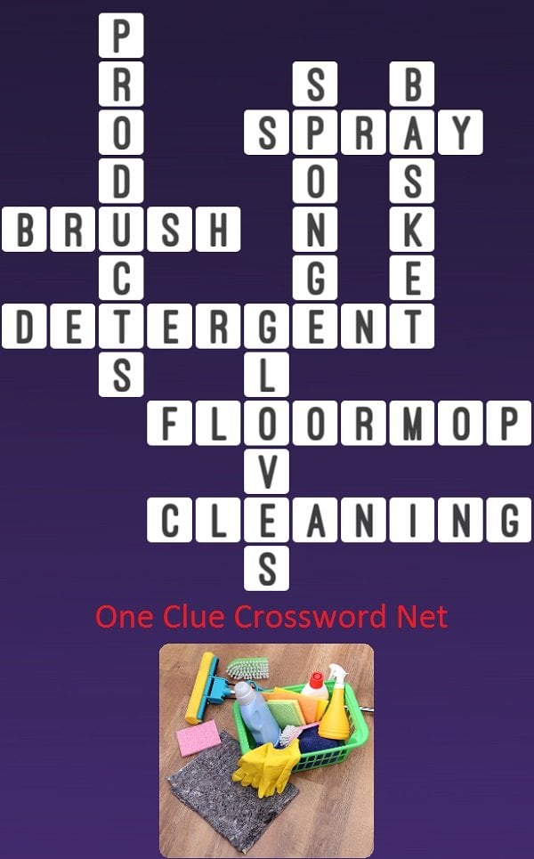 manual floor cleaning tool crossword clue