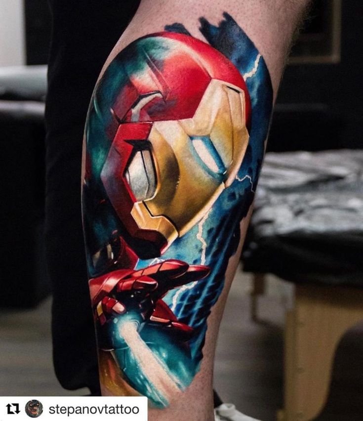 iron man tattoo