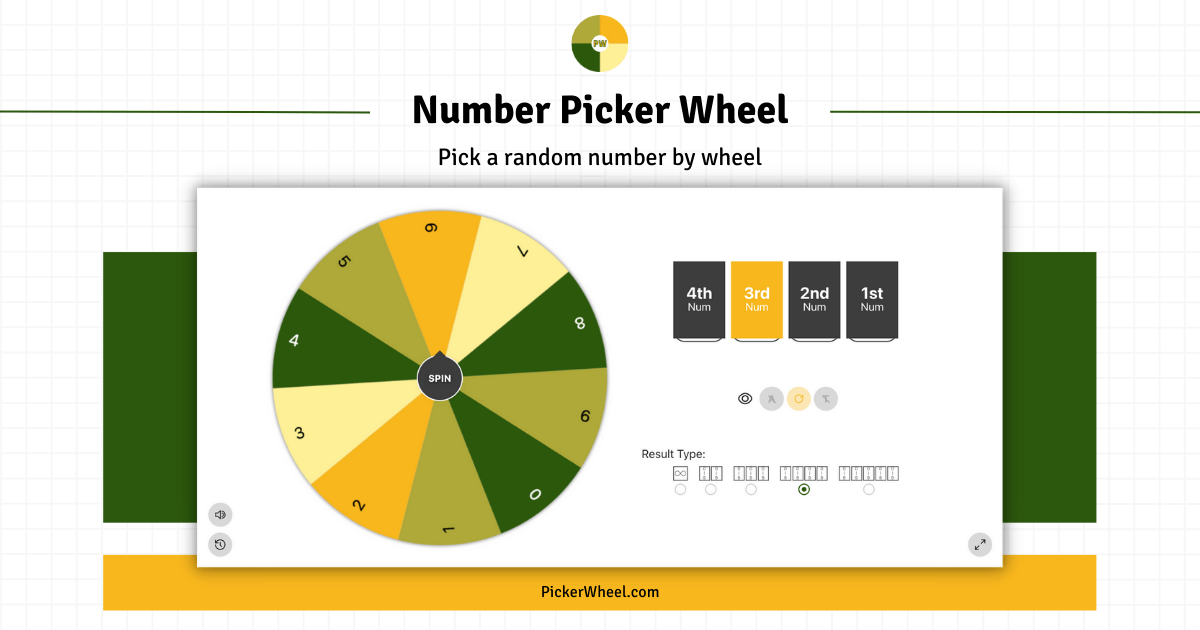 random wheel number