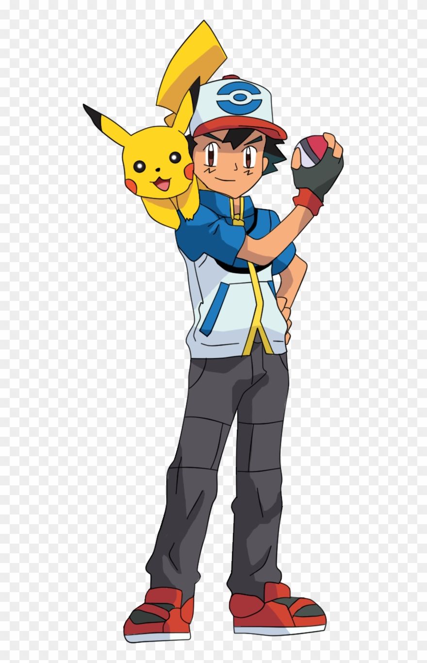 ash pokemon png