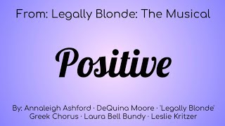 positive legally blonde lyrics