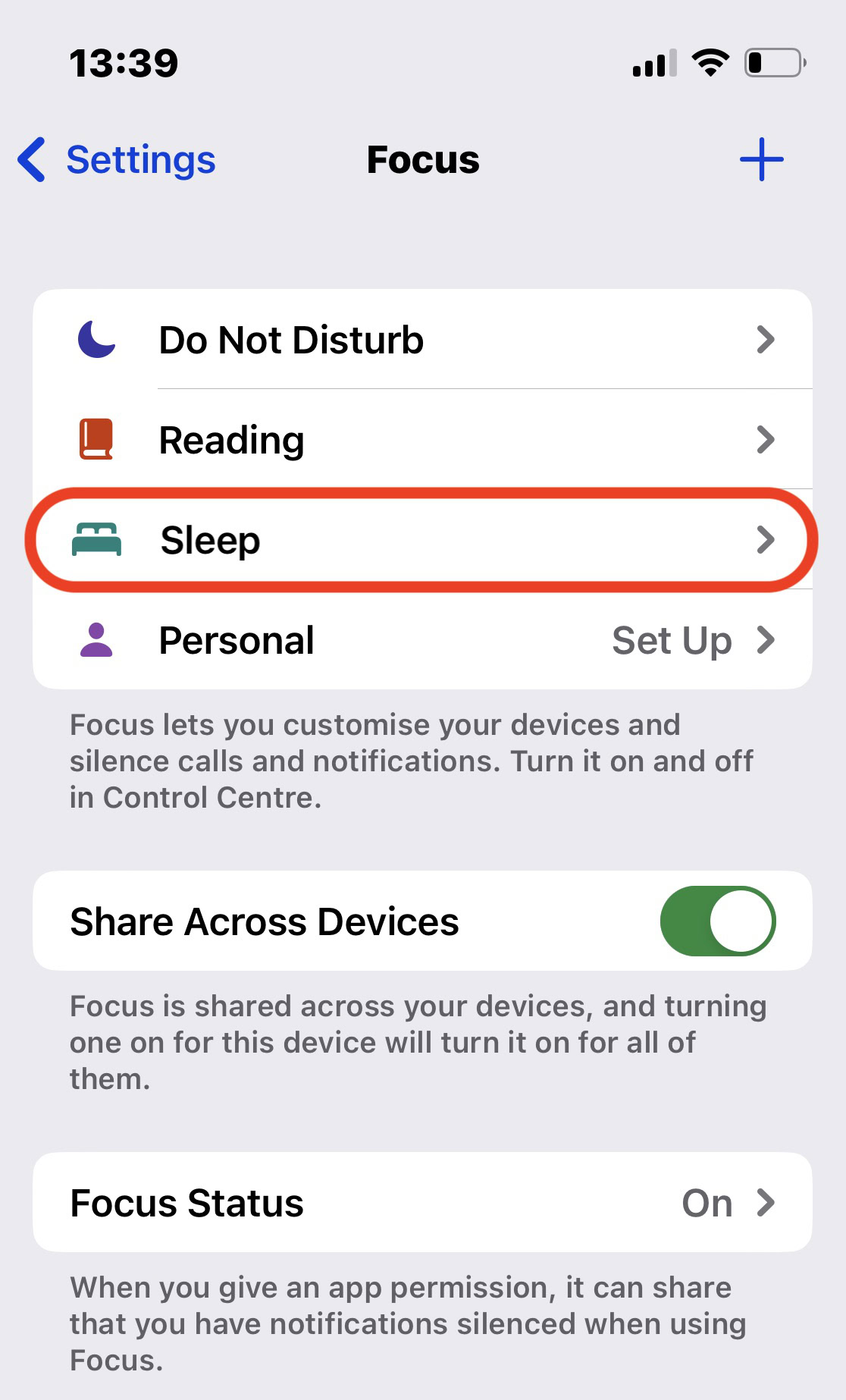 how to turn sleep mode off on iphone