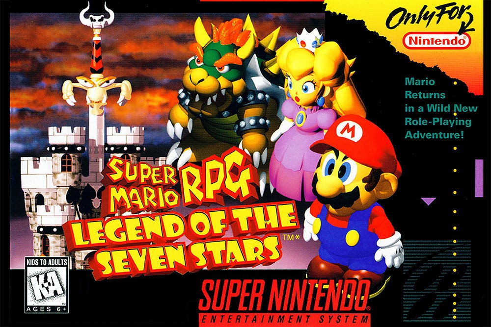 mario rpg poster