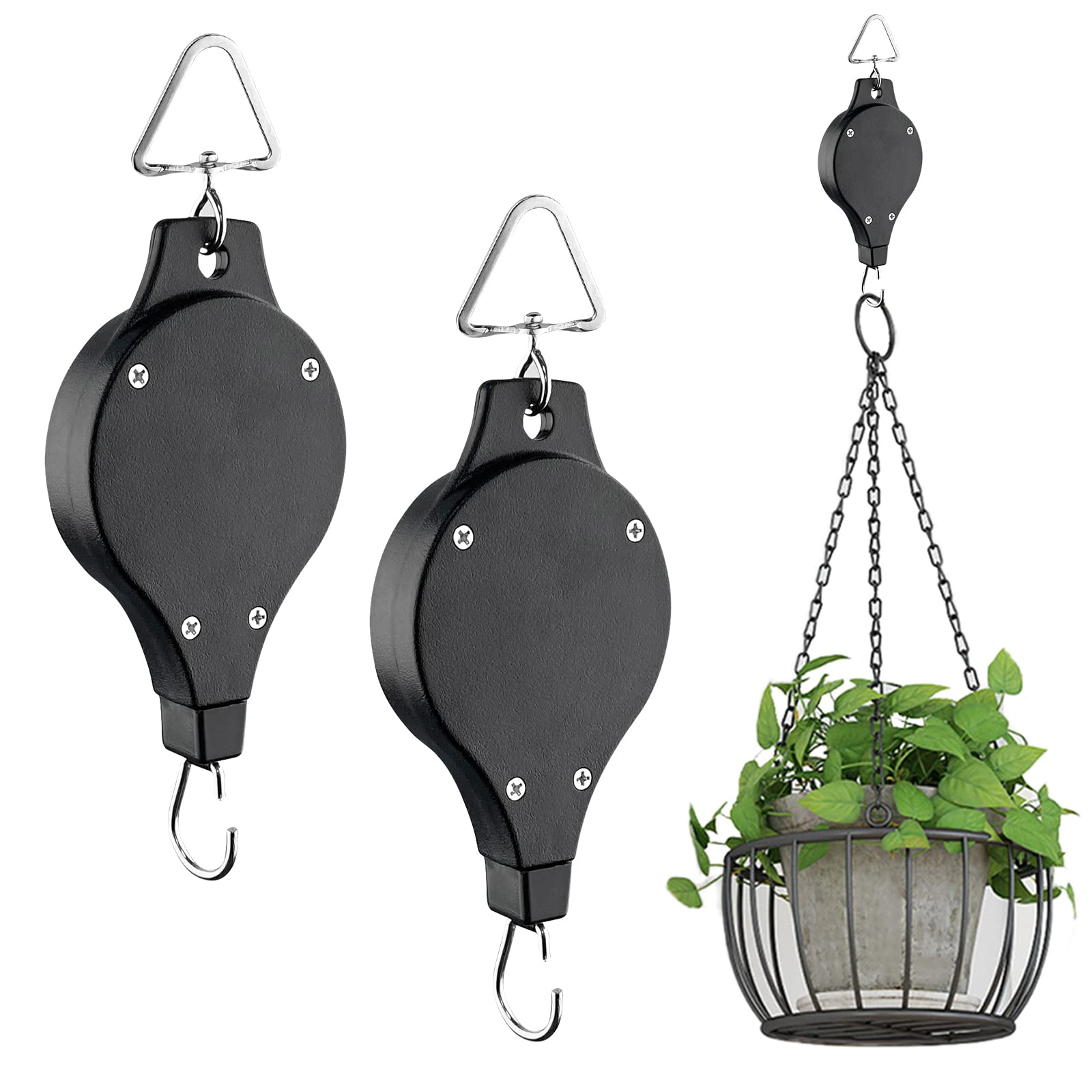 plant pulley retractable hanger