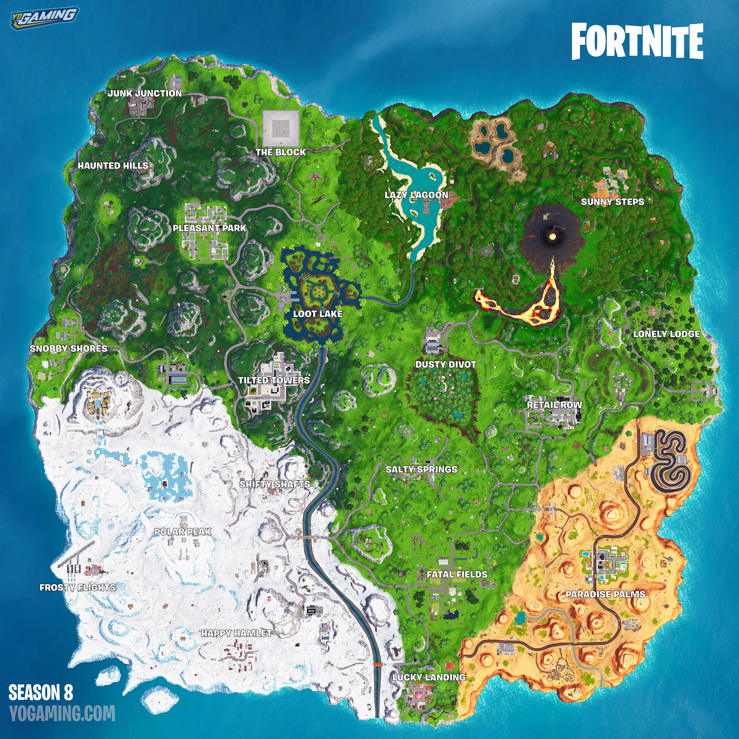 all fortnite maps