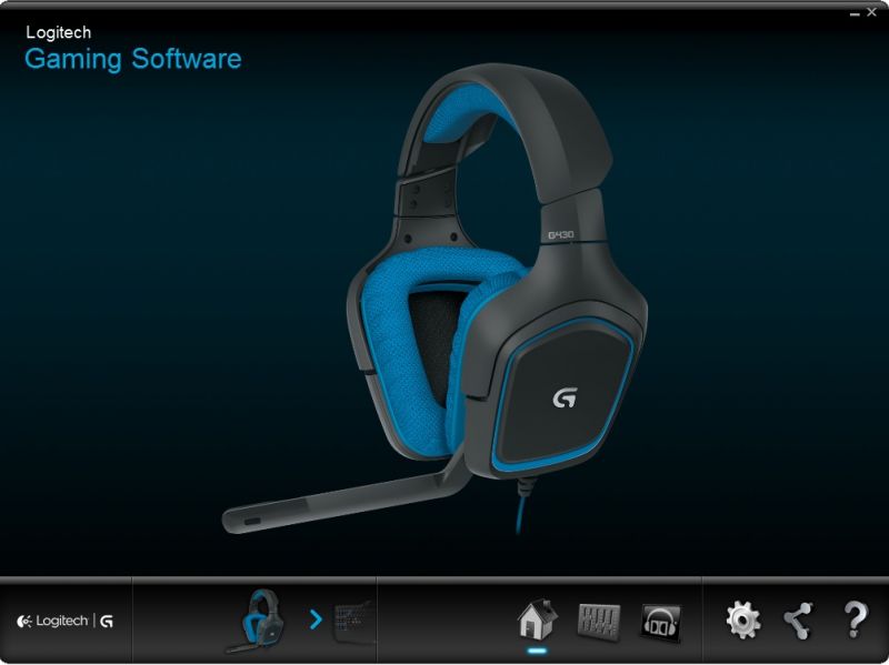 logitech gaming software g430 download