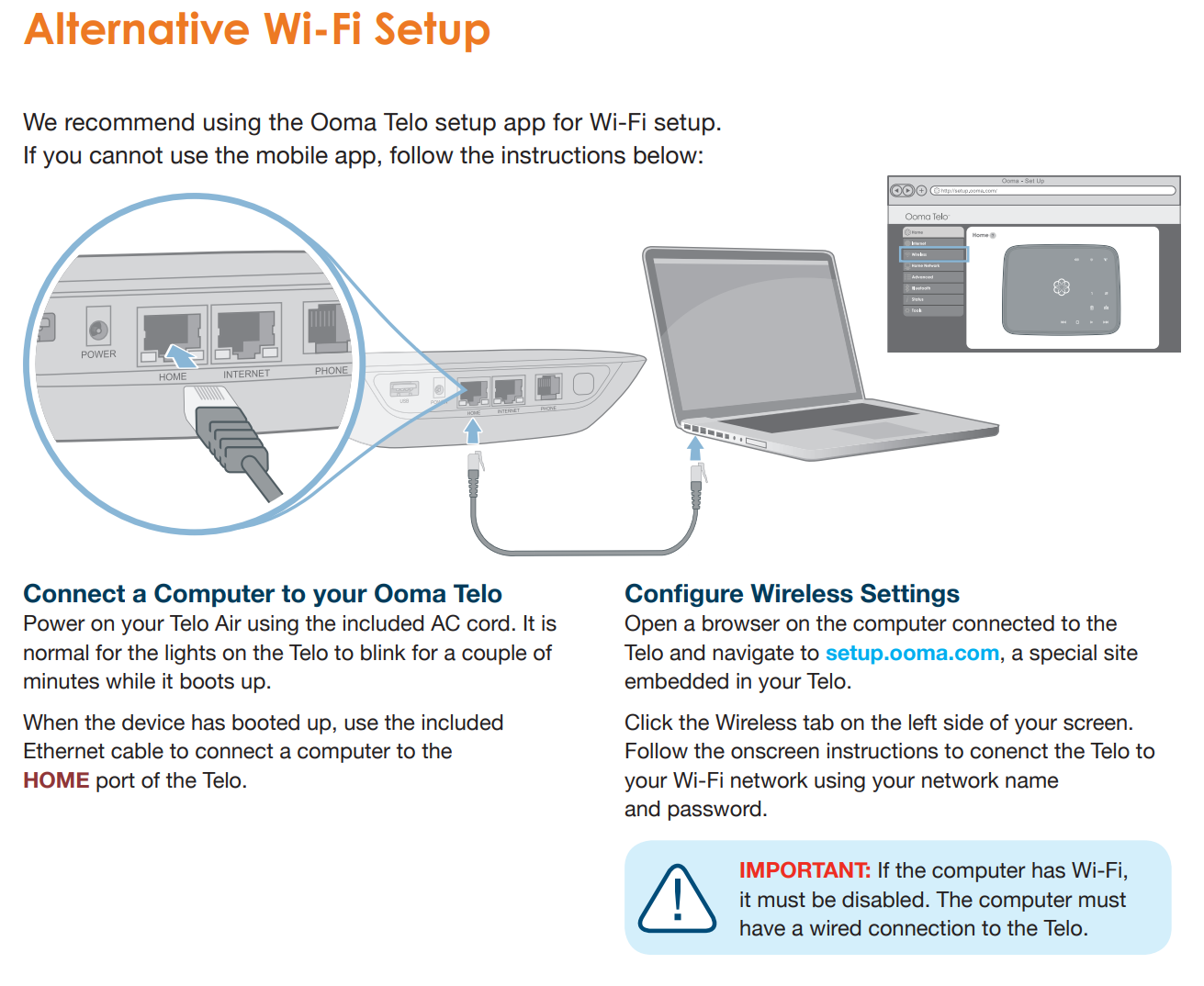 setup ooma com