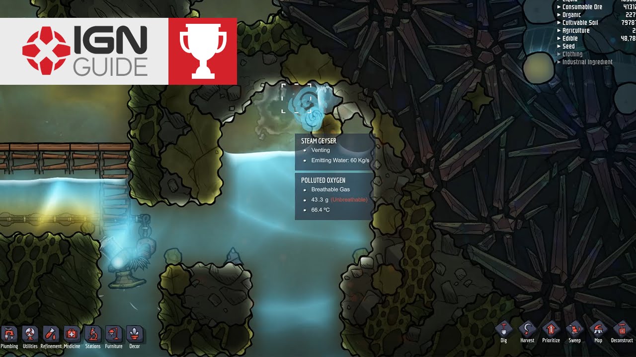 oxygen not included create water