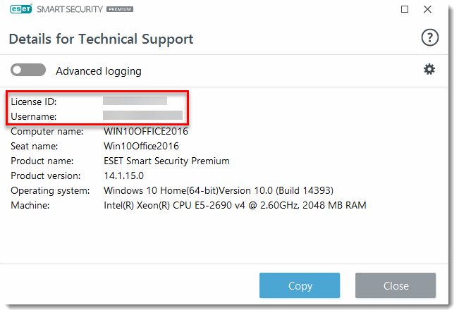 eset endpoint security 6 license key free