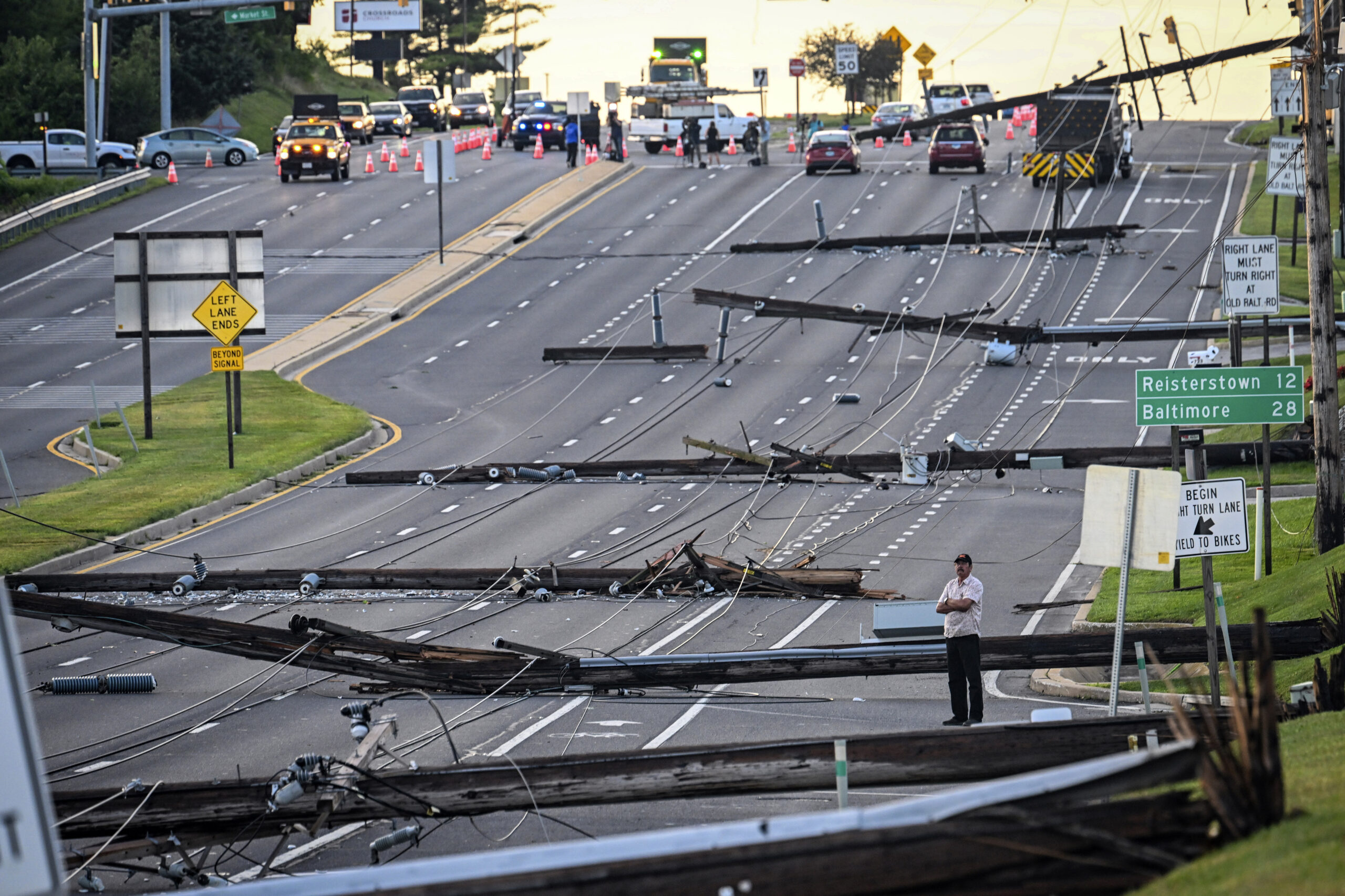 maryland storm damage today