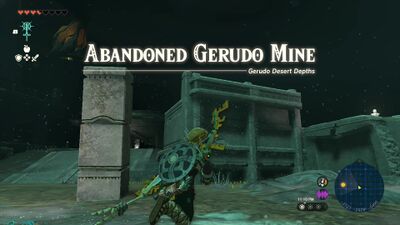 abandoned gerudo mine