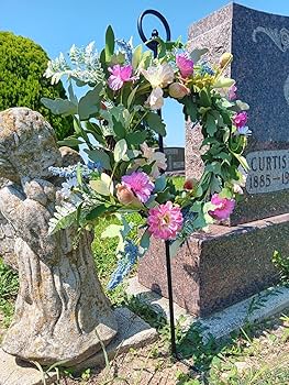 cemetery wreath stakes