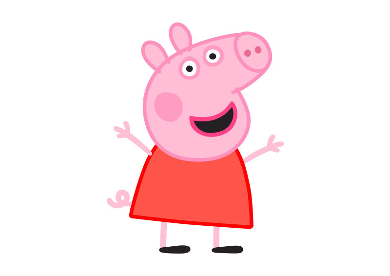 peppa pig vector