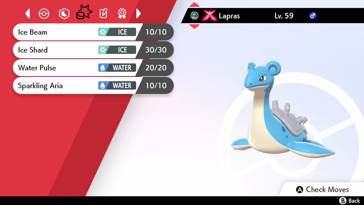 lapras best moveset