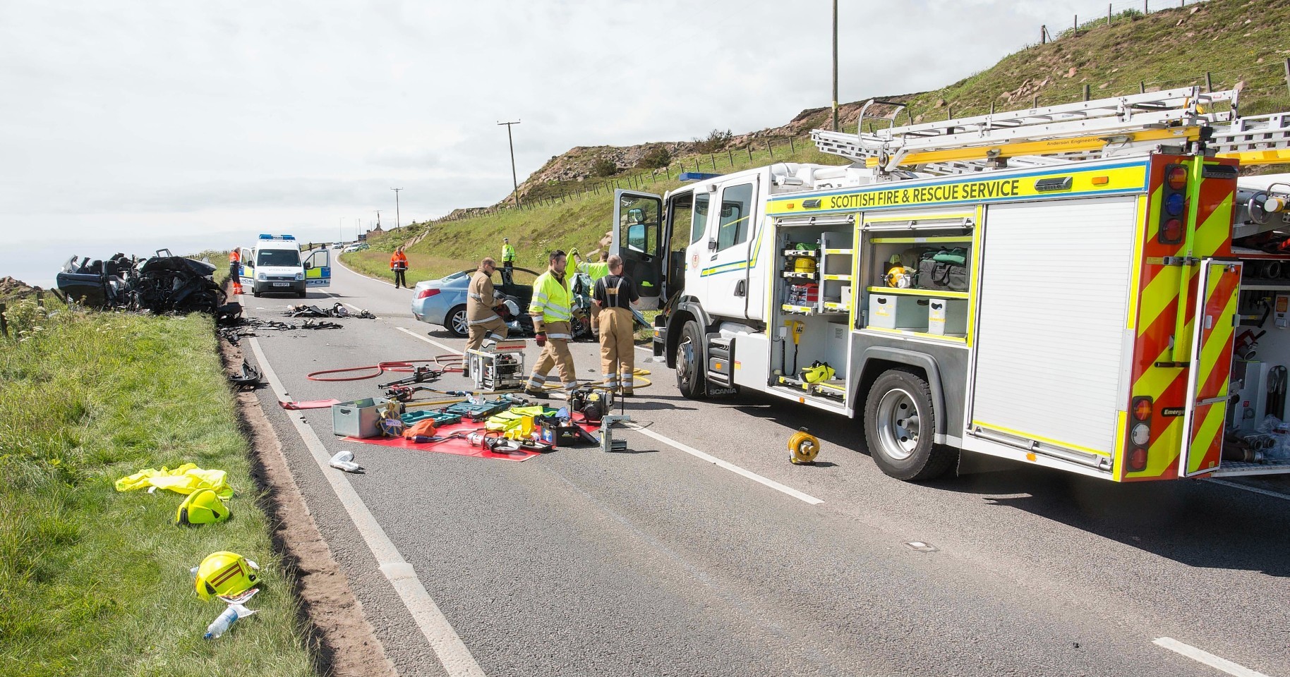 accident on a90 this morning