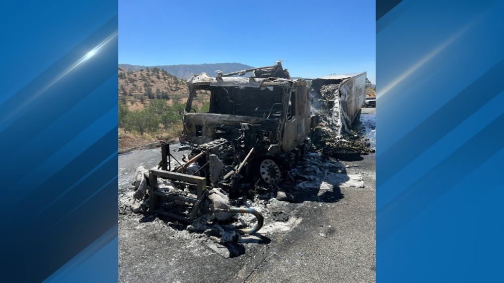 accident on hwy 58 near tehachapi today