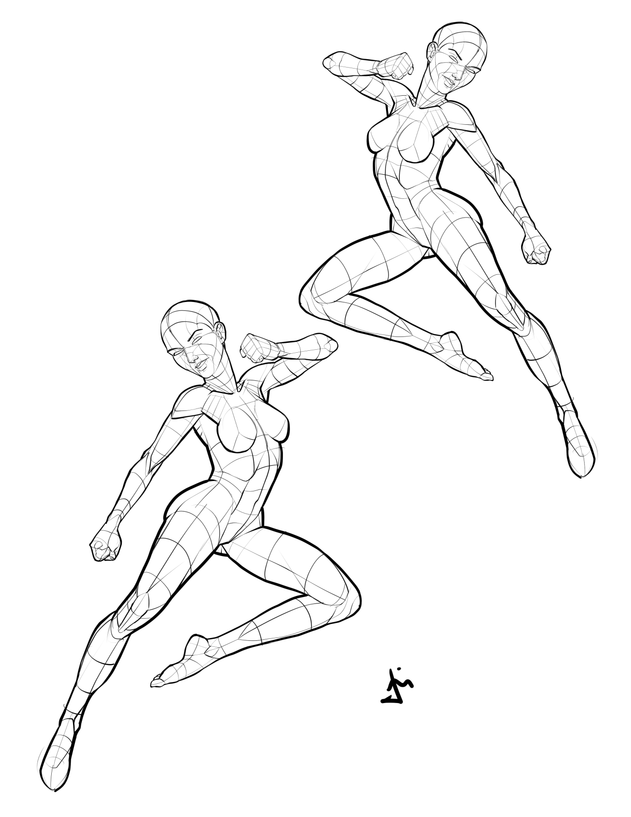 action pose reference