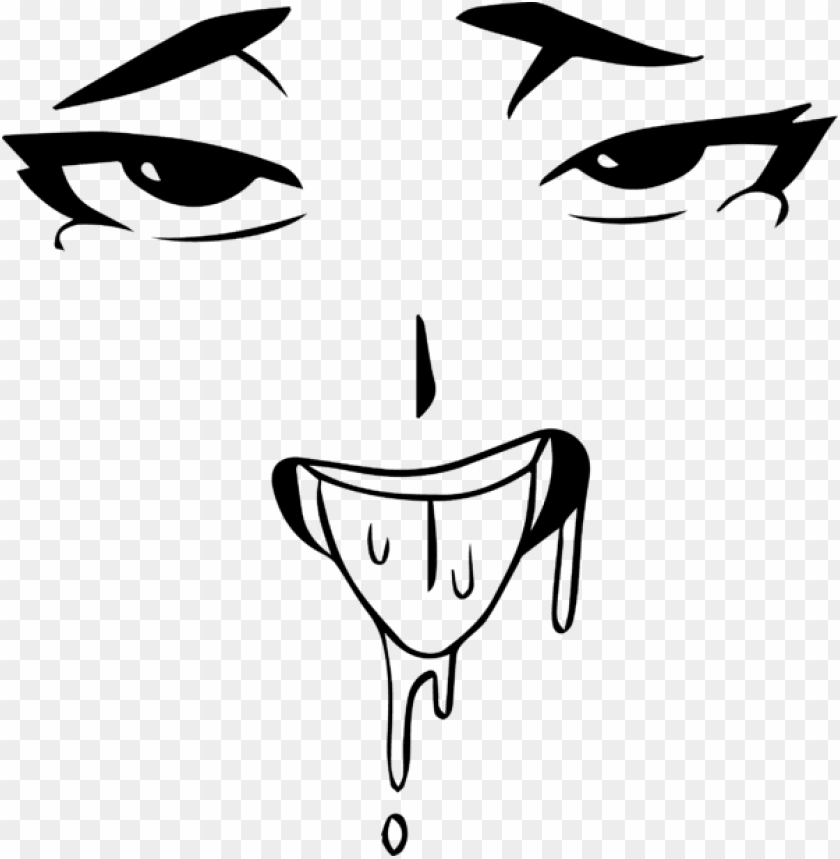 ahegao face png