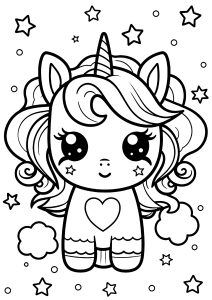 unicorn colouring pictures