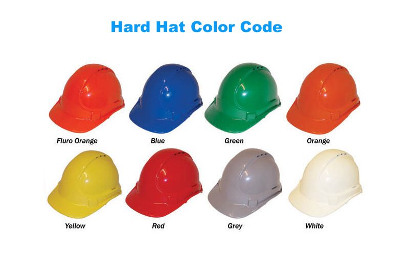 hard hat color codes