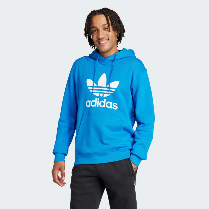 adidas trefoil hoodie