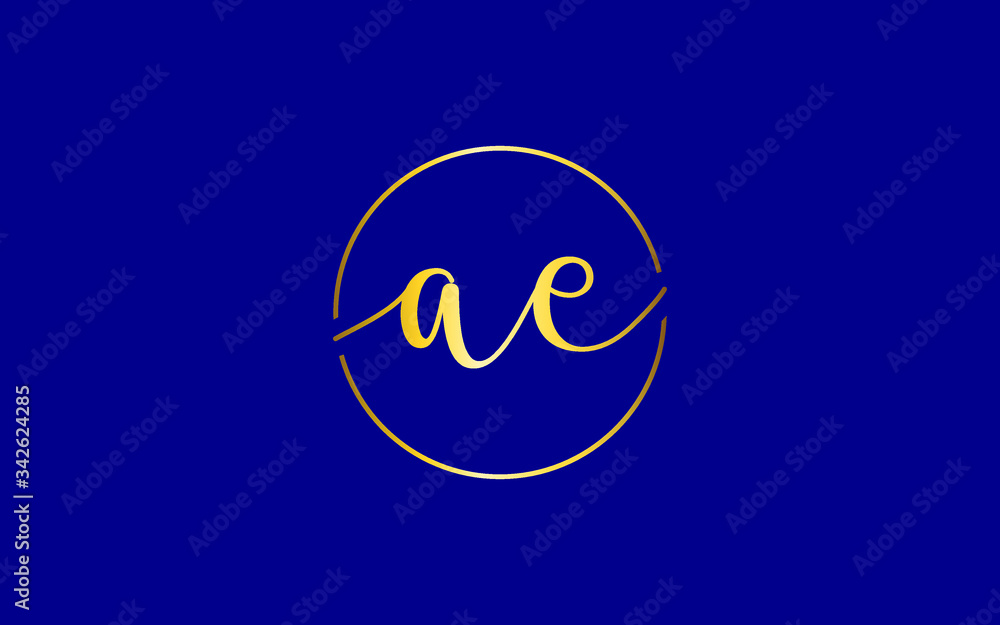 ae in cursive