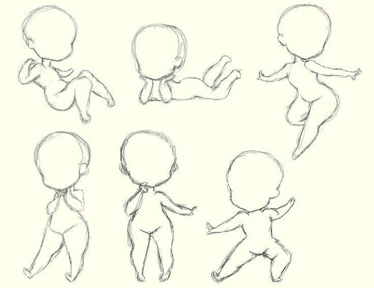 poses chibi