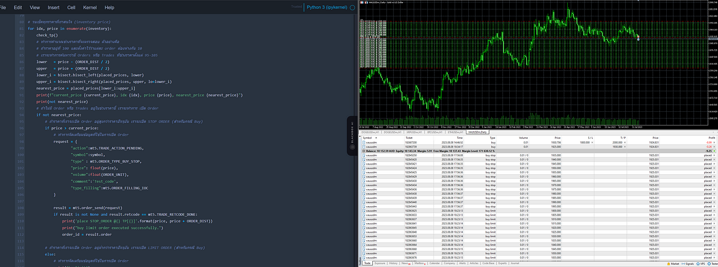 metatrader api python