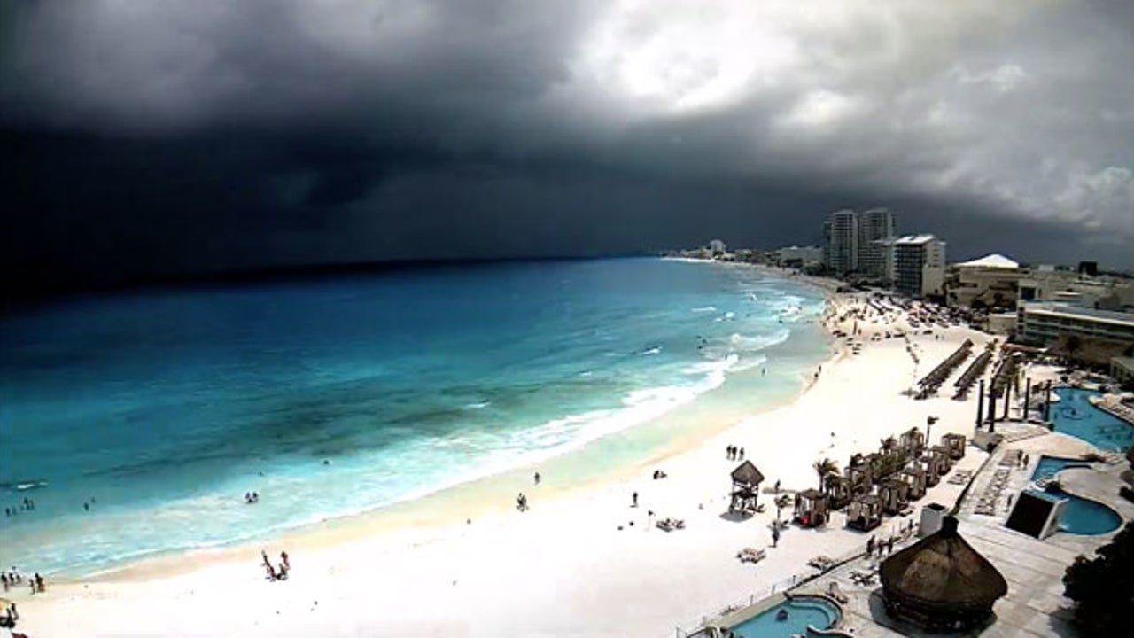 weather channel cancun