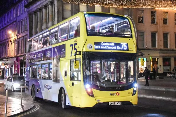 buses from motherwell to glasgow