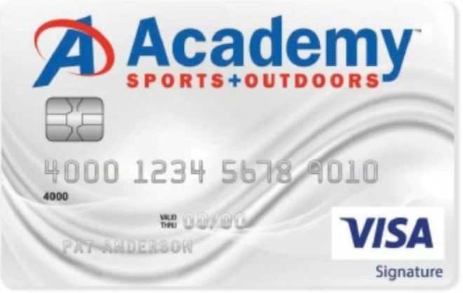 academy credit card login