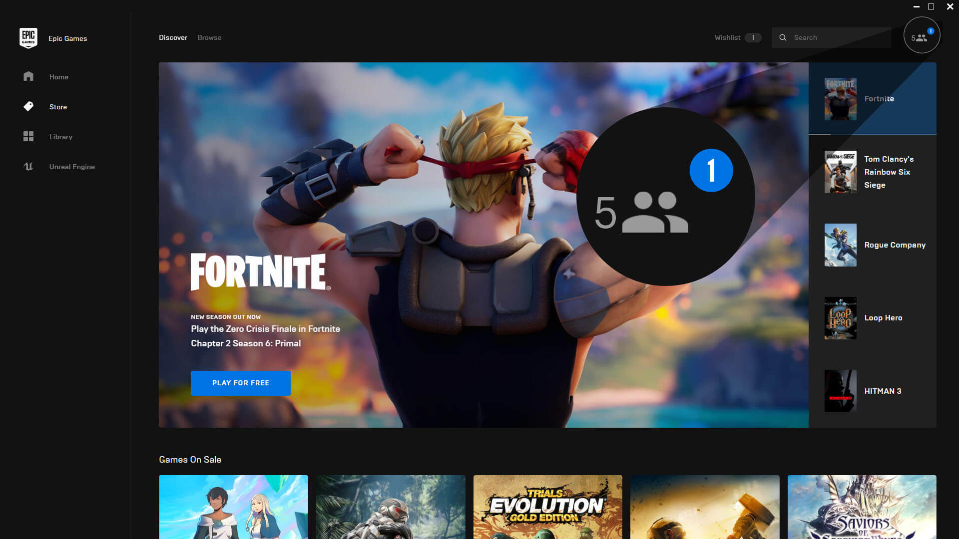 epic games launcher