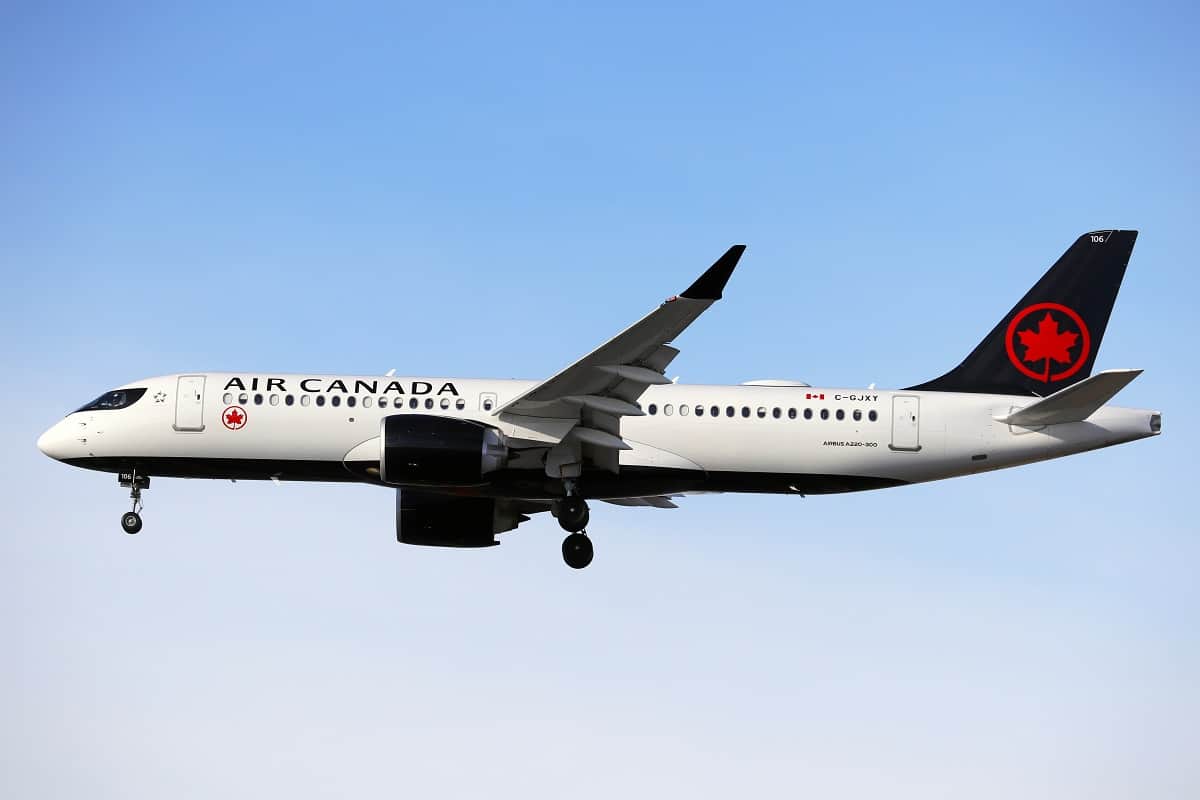 air canada flight mexico city emergency