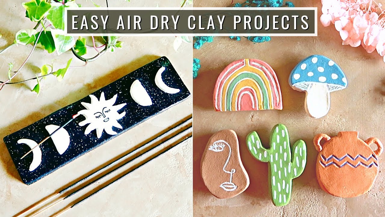 air dry clay crafts