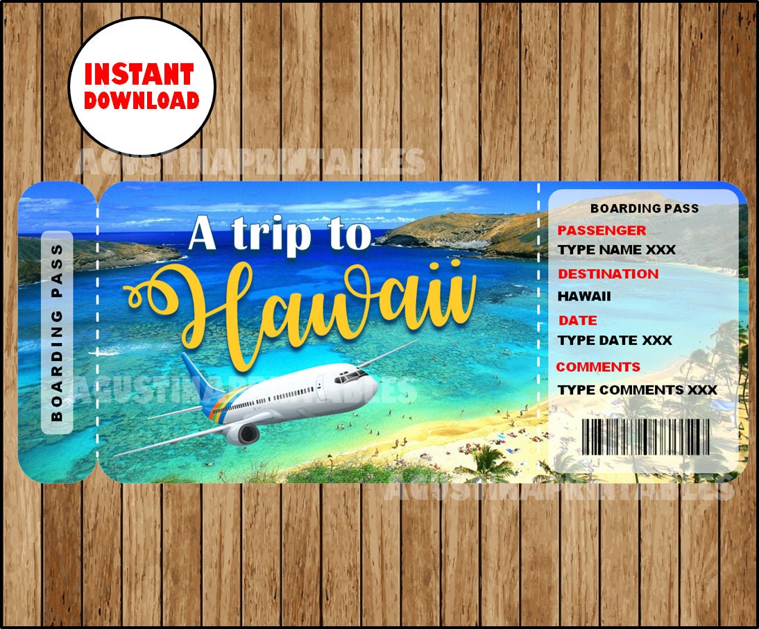 air flight tickets to hawaii