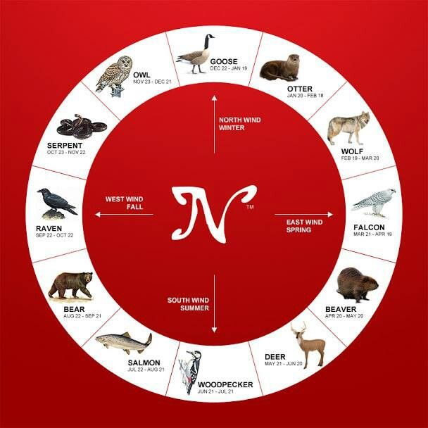 american indian zodiac symbols