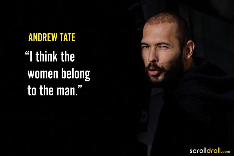 andrew tate worst quotes