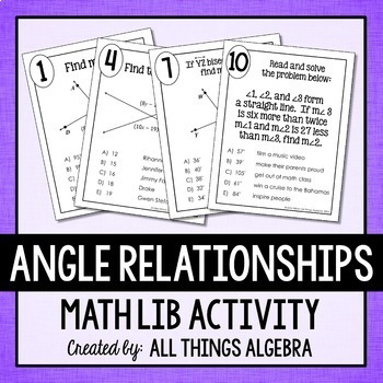 angle relationships math lib