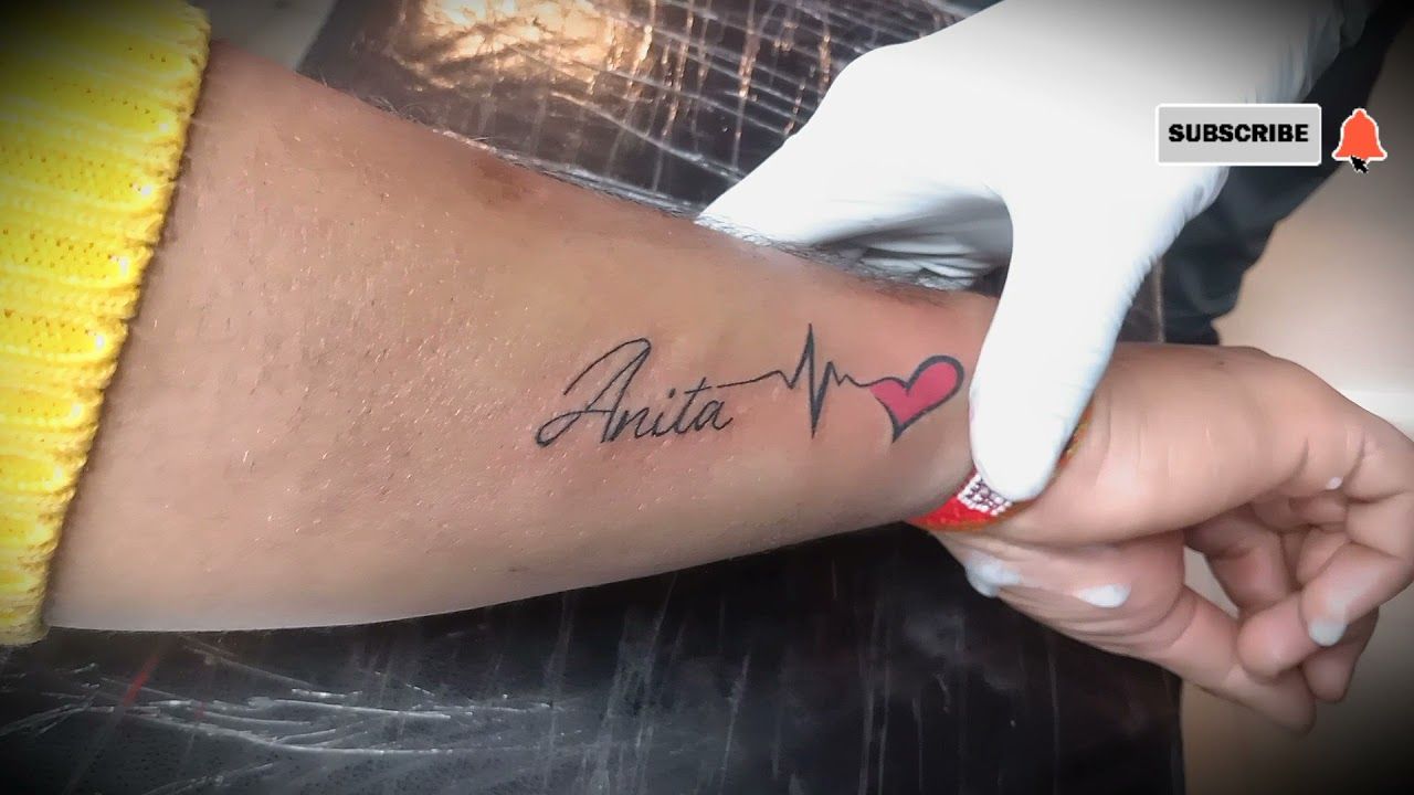 anita name tattoo designs