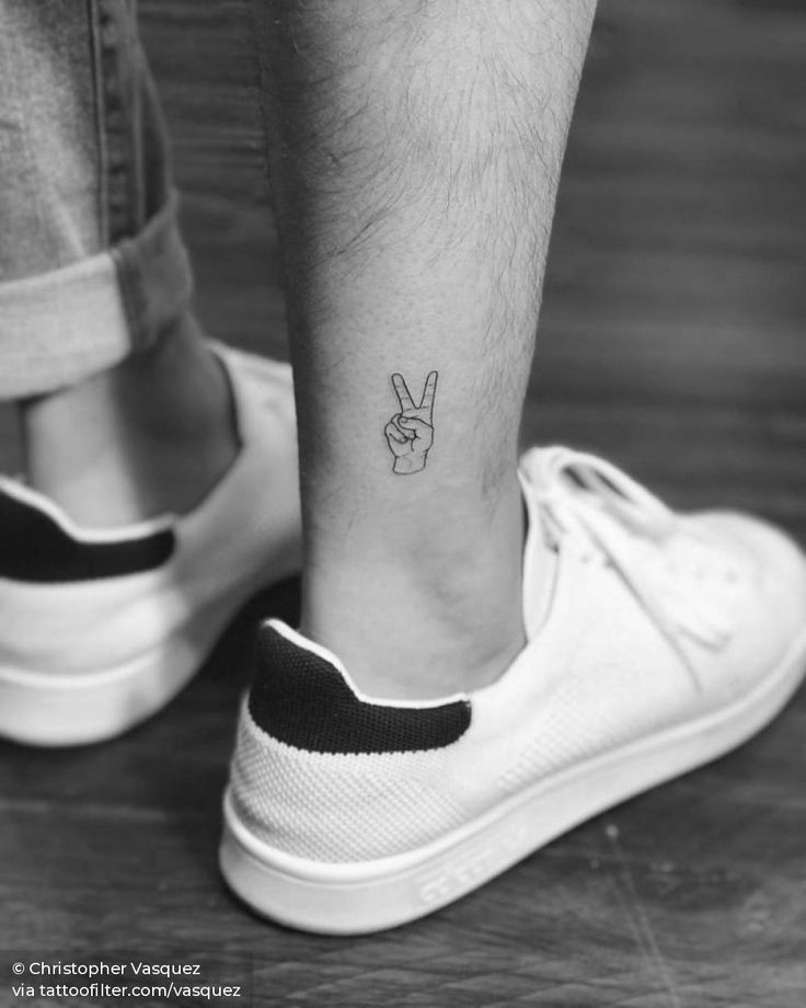 ankle tattoos for men