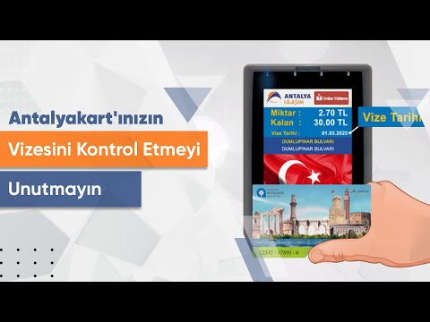 antalya kart online yükleme sorunu