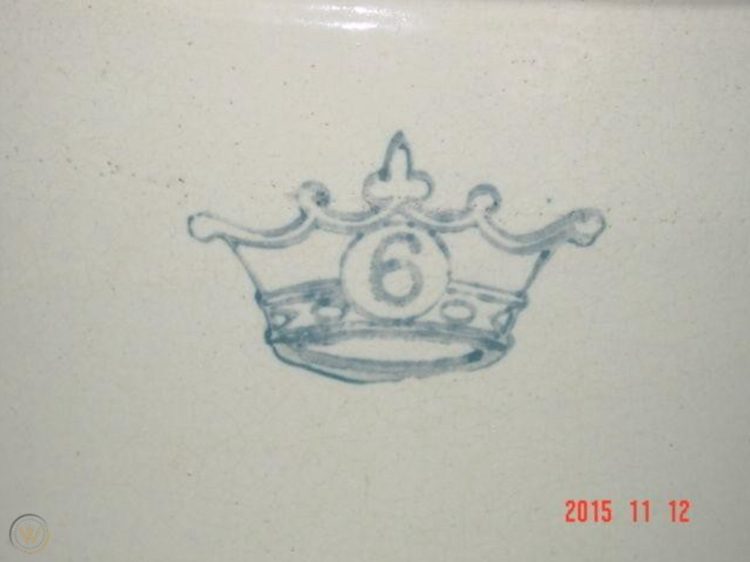 antique stoneware crock markings