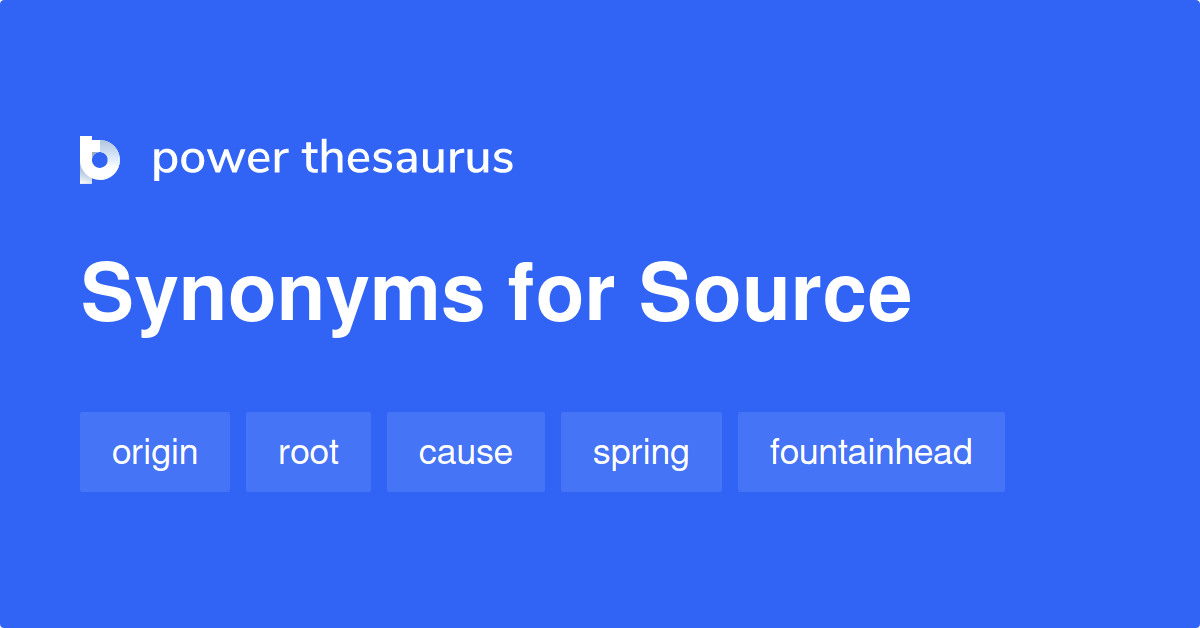 antonym source