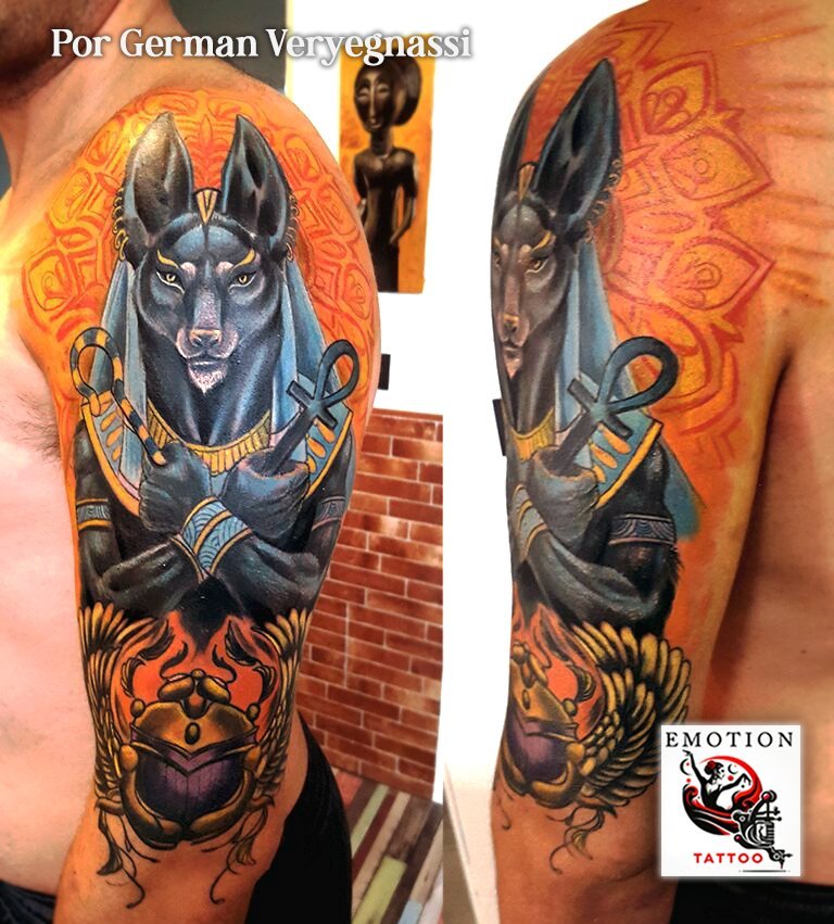 anubis tatuaje significado