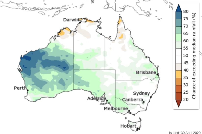 april weather perth australia