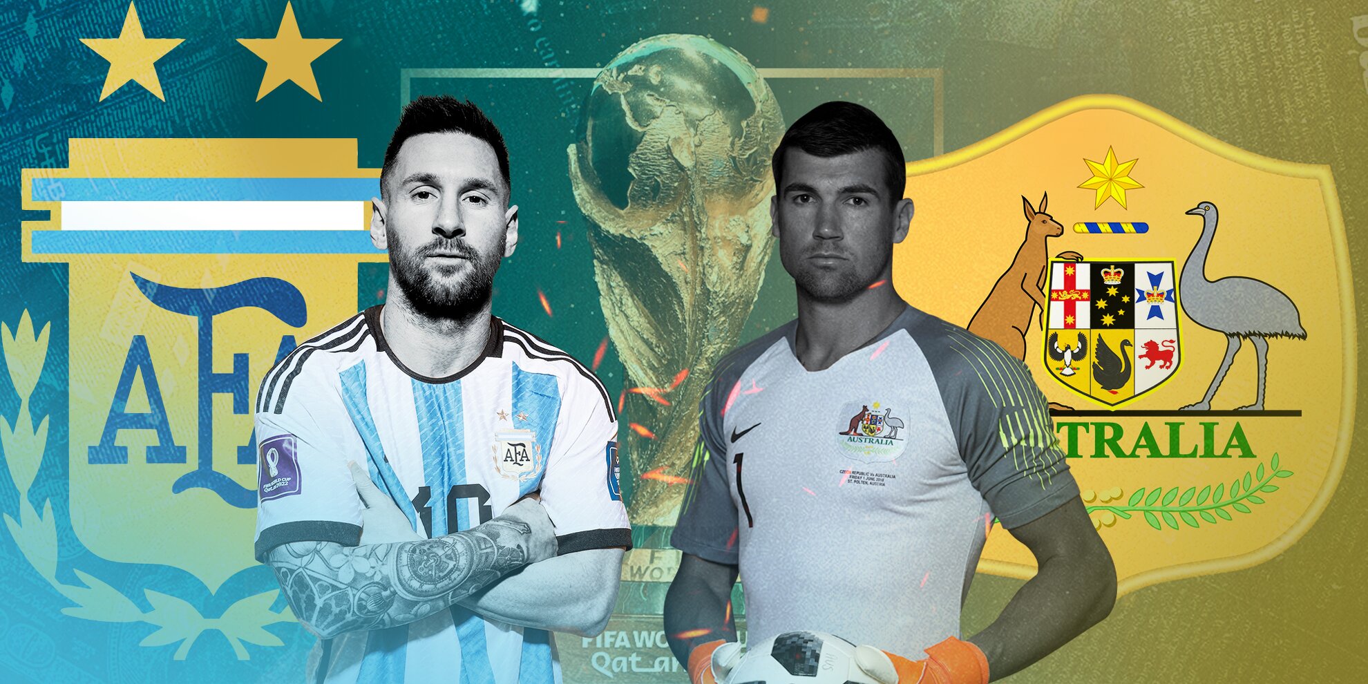 argentina vs australia head to head