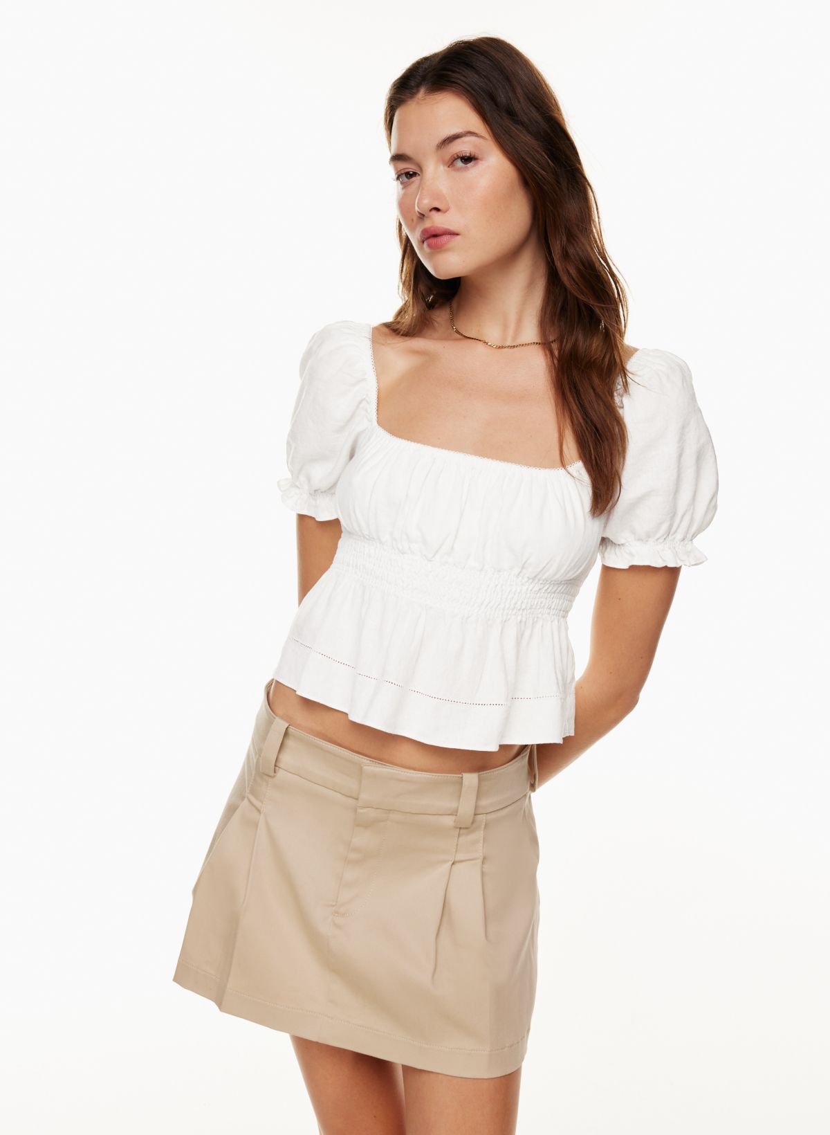 aritzia white tops